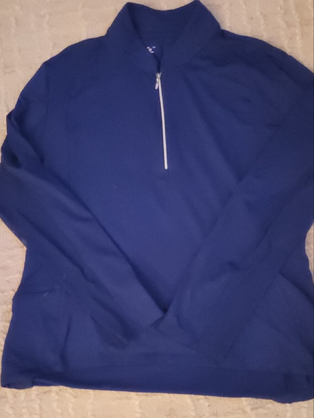 IBKÜL IceFil 1/4-Zip Long Sleeve Sun Shirt - Navy Blue (Women's XXL) - Picture 5 of 5